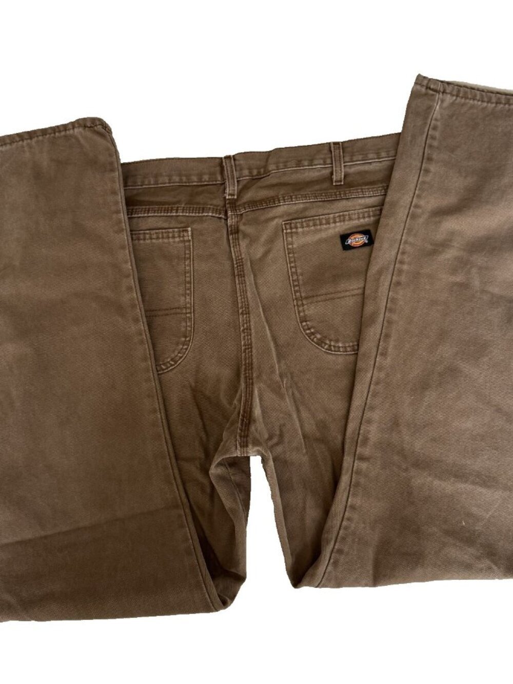 Dickies Carpenter Work Pants – Men’s 38x32 – Brown Heavyweight Utility